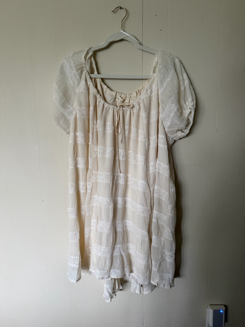 NWT Worth Collective Cream Mini Dress